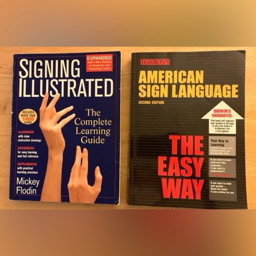 American Sign Language Books (2)